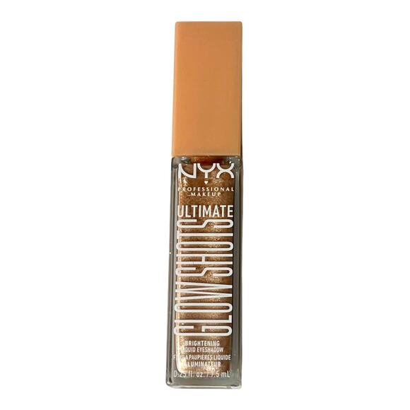NYX Ultimate Glow Shots Liquid Eye Shadow Long Last Shimmer Golden Goji Makeup! - Picture 1 of 5